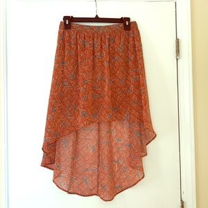 High Low Skirt